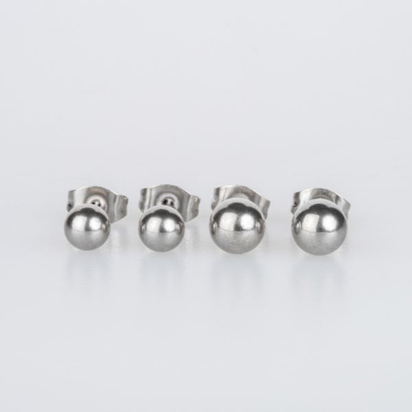 Steel Earring Pack 12 Pairs