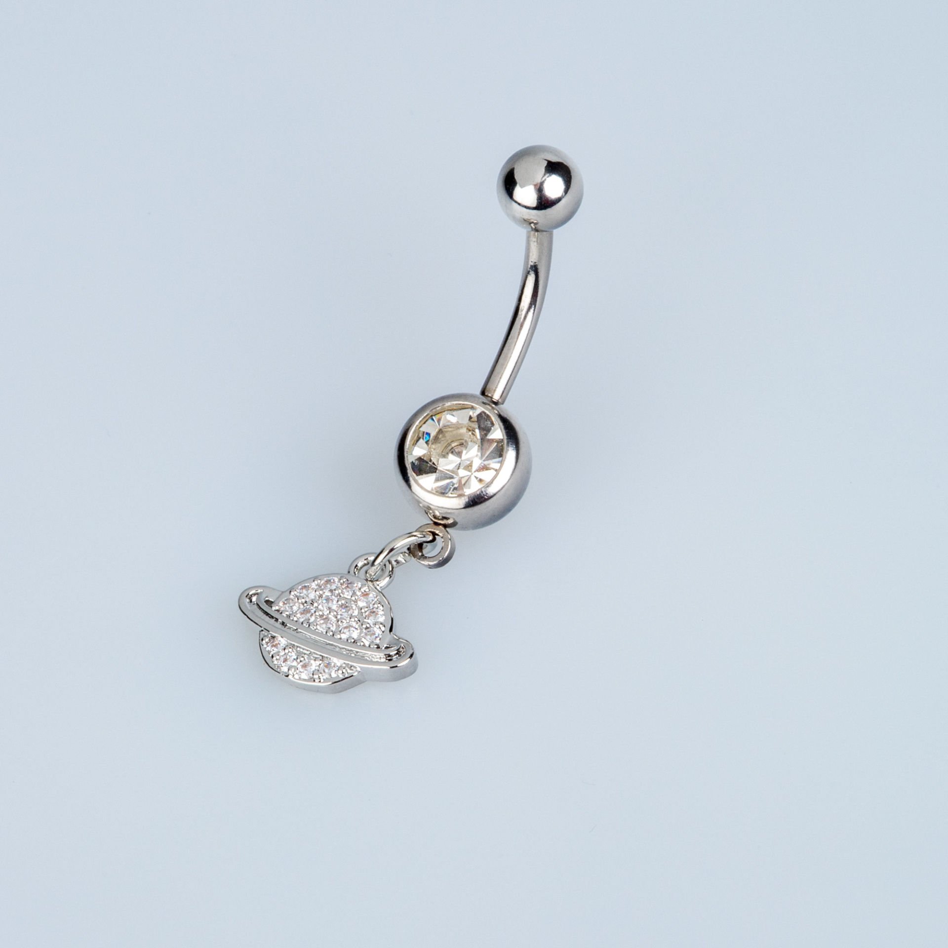 Piercing Göbek Satürn