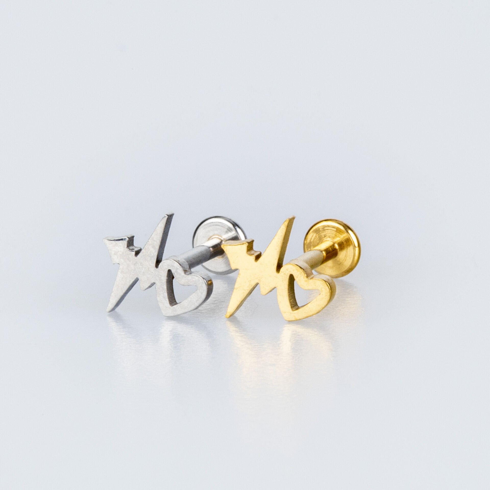 Piercing Çelik Tragus Kalp Ritim