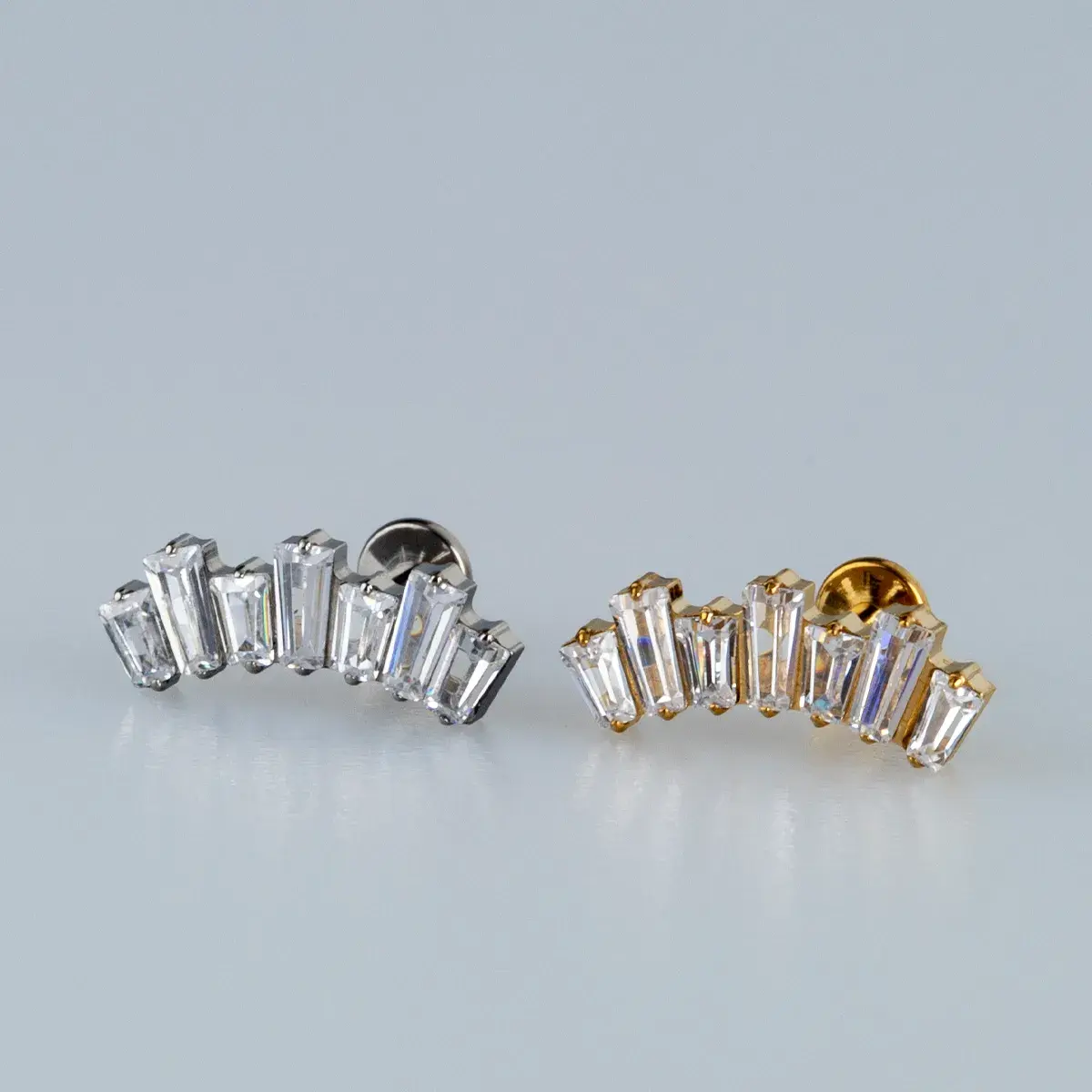 Toptan G23 Titanyum Beşli Baget Piercing