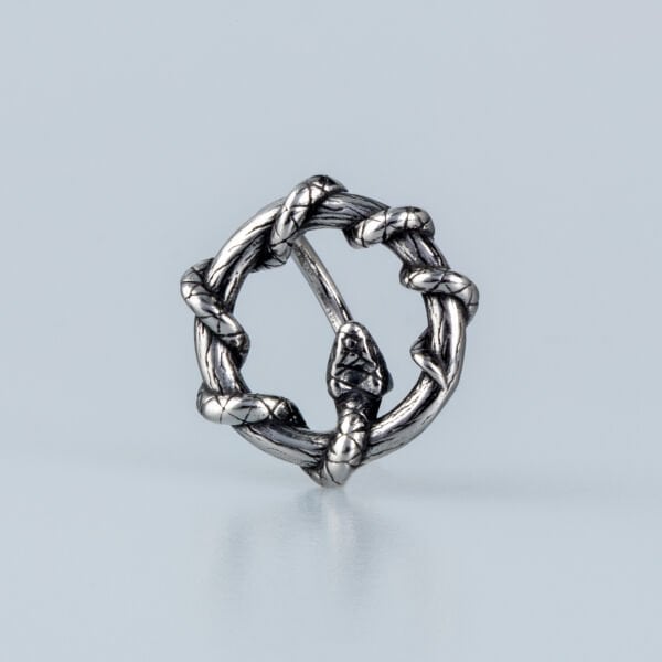Piercing Çelik Gotik Göbek Yılan