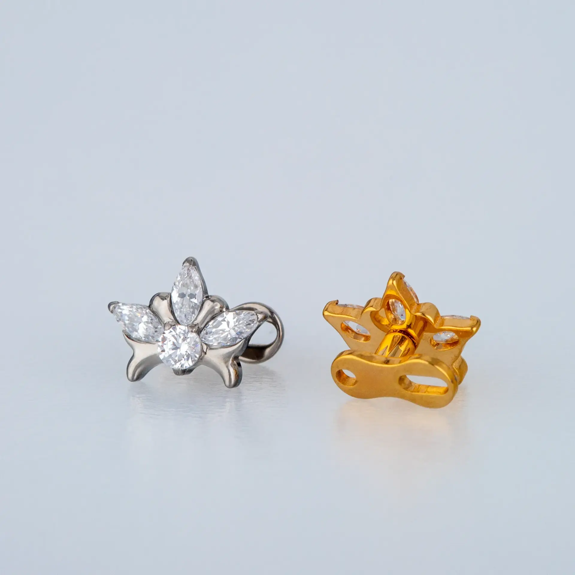 Piercing Titanyum Dermal Lotus