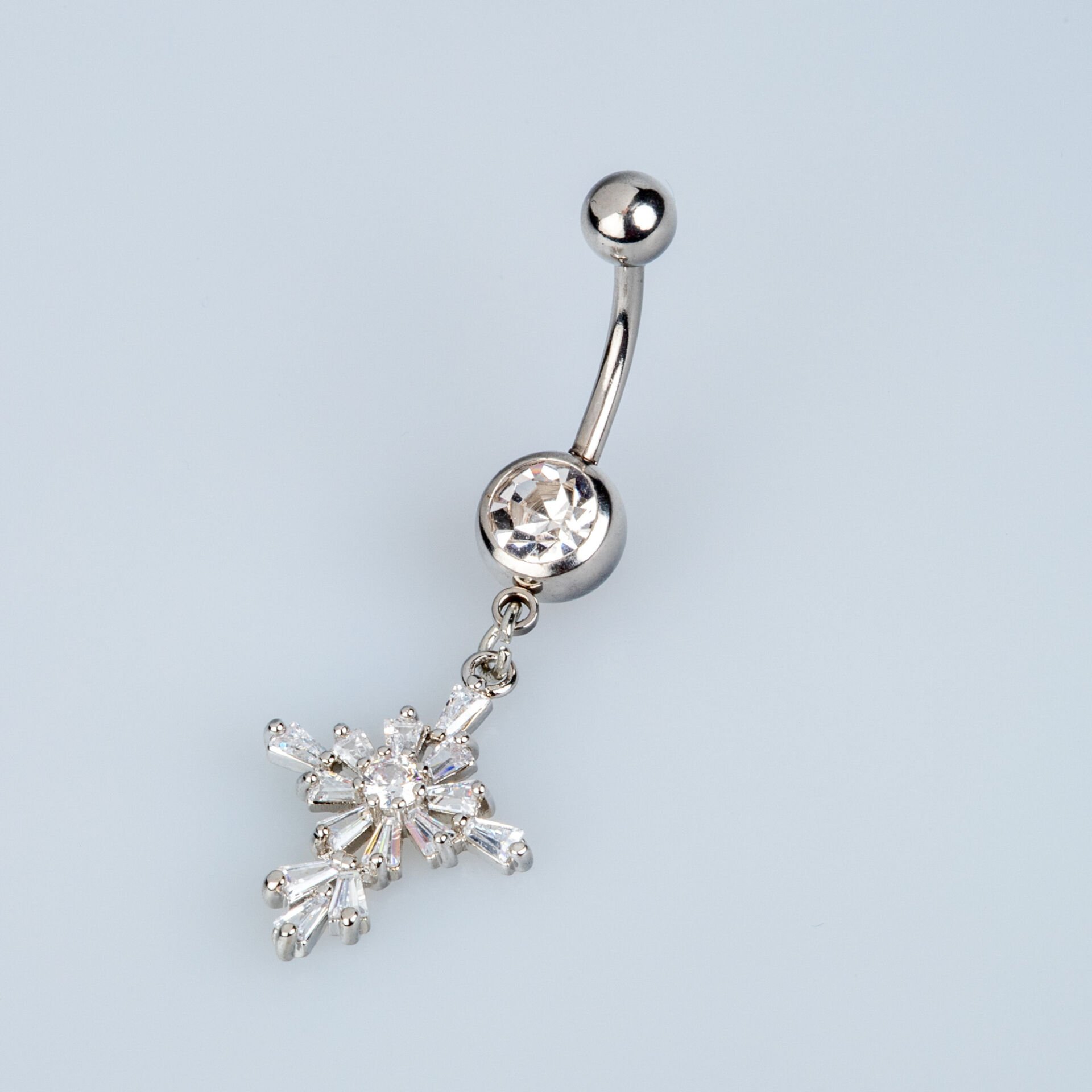 Piercing Göbek Haç