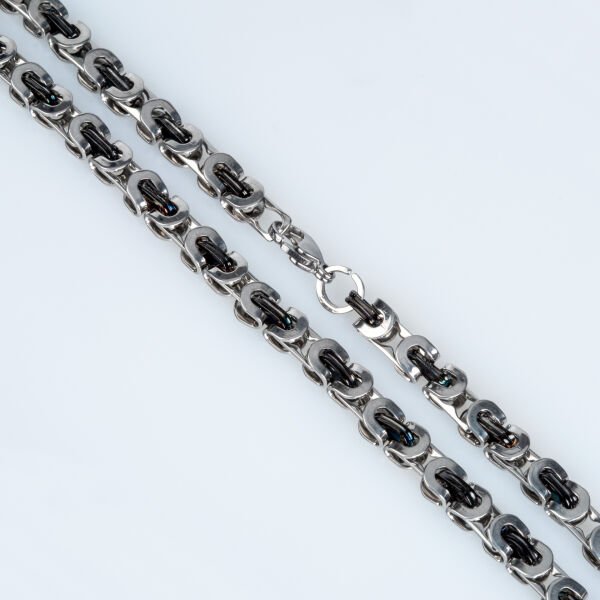 قلادة سلسلة فولاذية 6 مللي متر