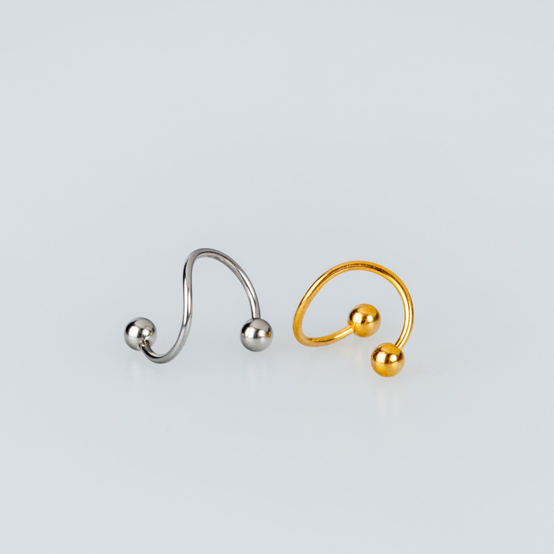 ثقب الأنف سمك الحلقة 0.8 ملم