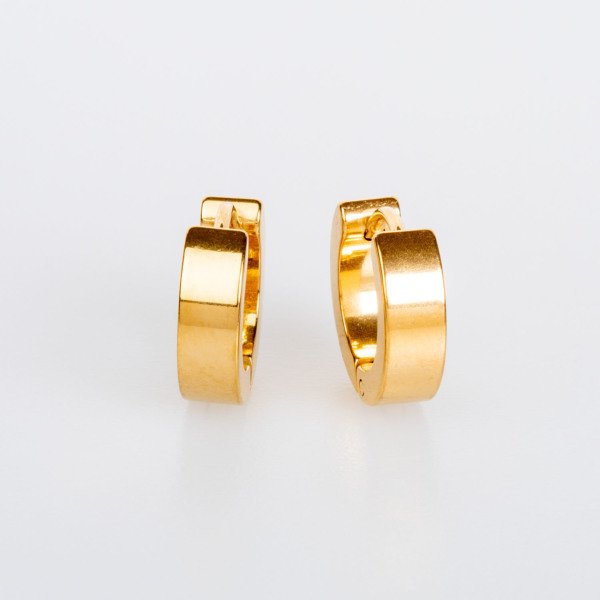 حلق فولاذي 4×9 ملم 4 ألوان - أصفر مزدوج