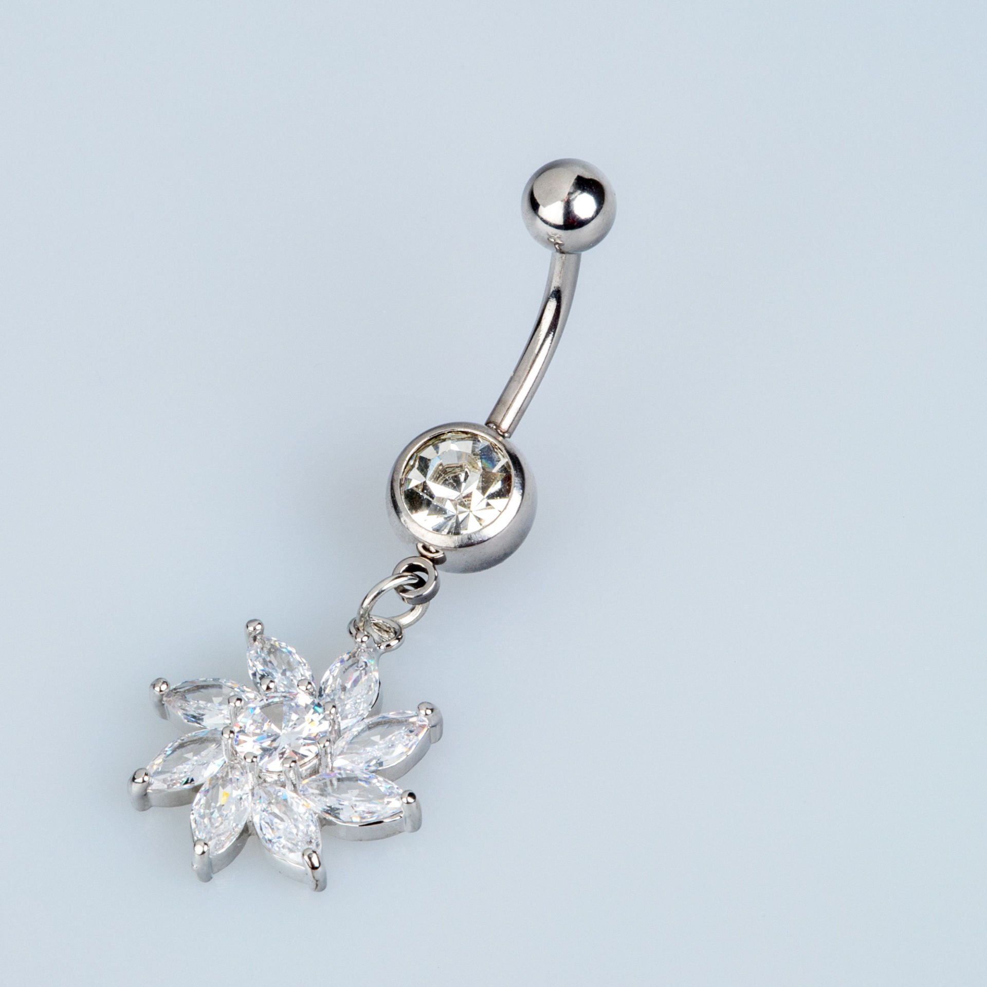Piercing Göbek Yüzgar Gülü