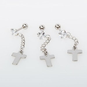 Piercing Tragus Cross