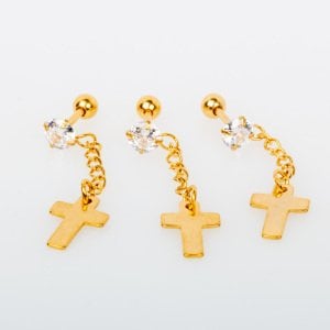Piercing Tragus Cross