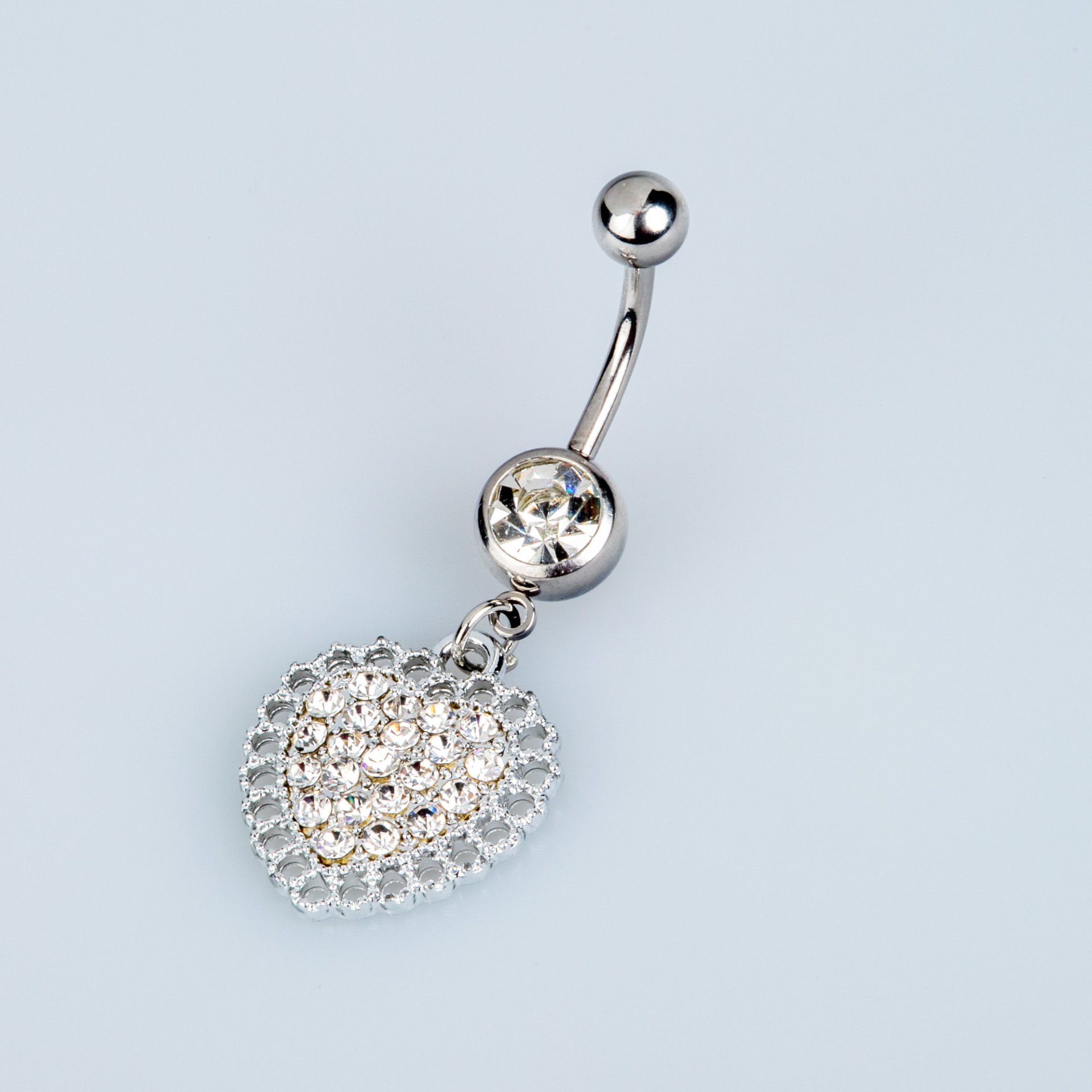 Piercing Göbek Kalp