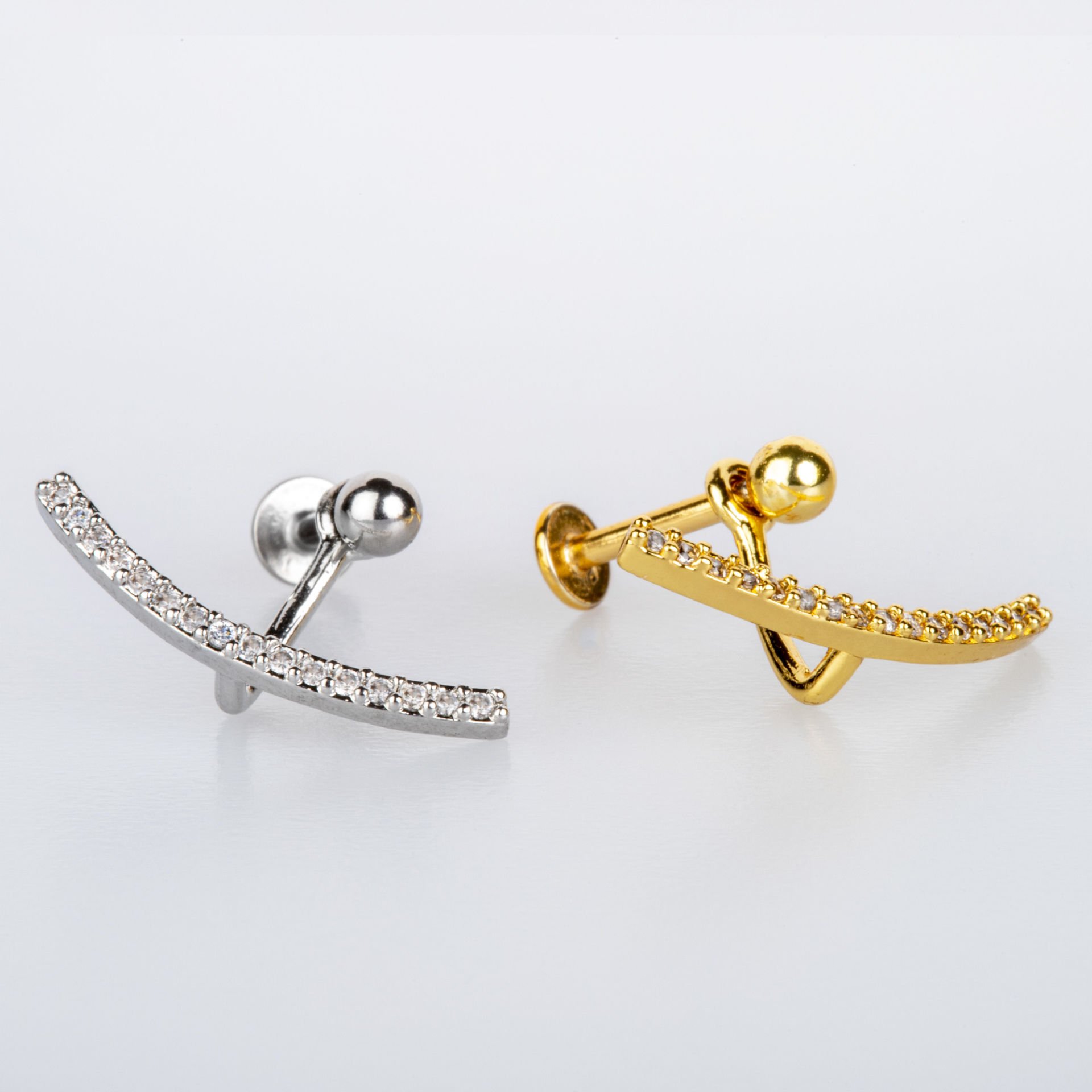 Piercing Tragus Beyaz 8mm