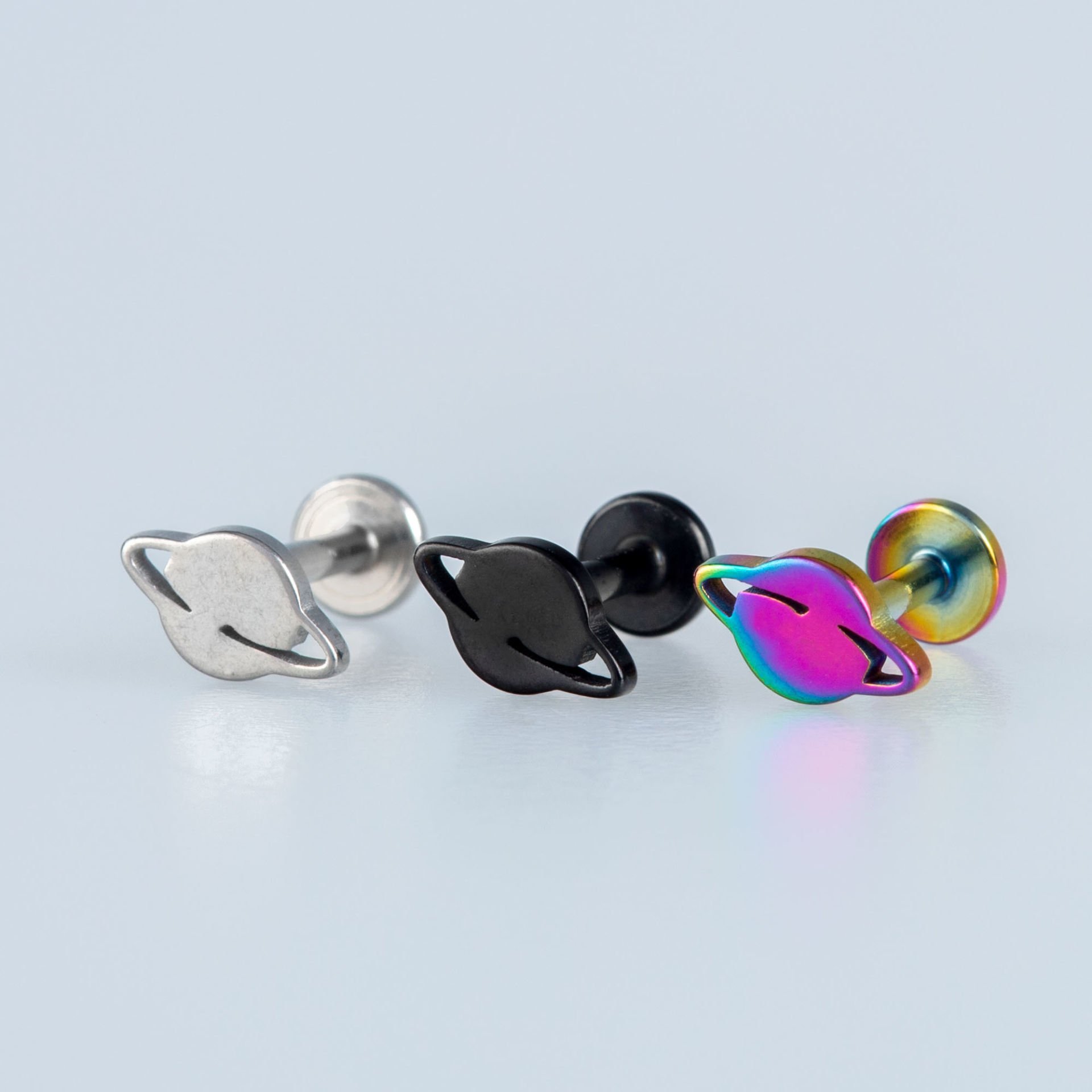Piercing Steel Tragus Saturn