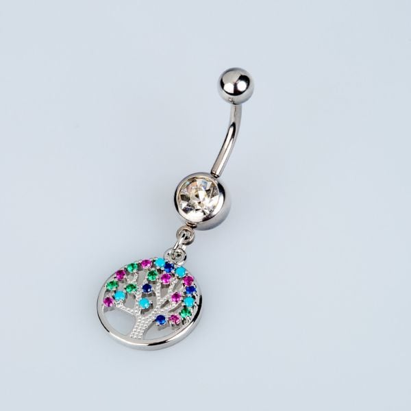 Piercing Göbek Hayat Ağacı