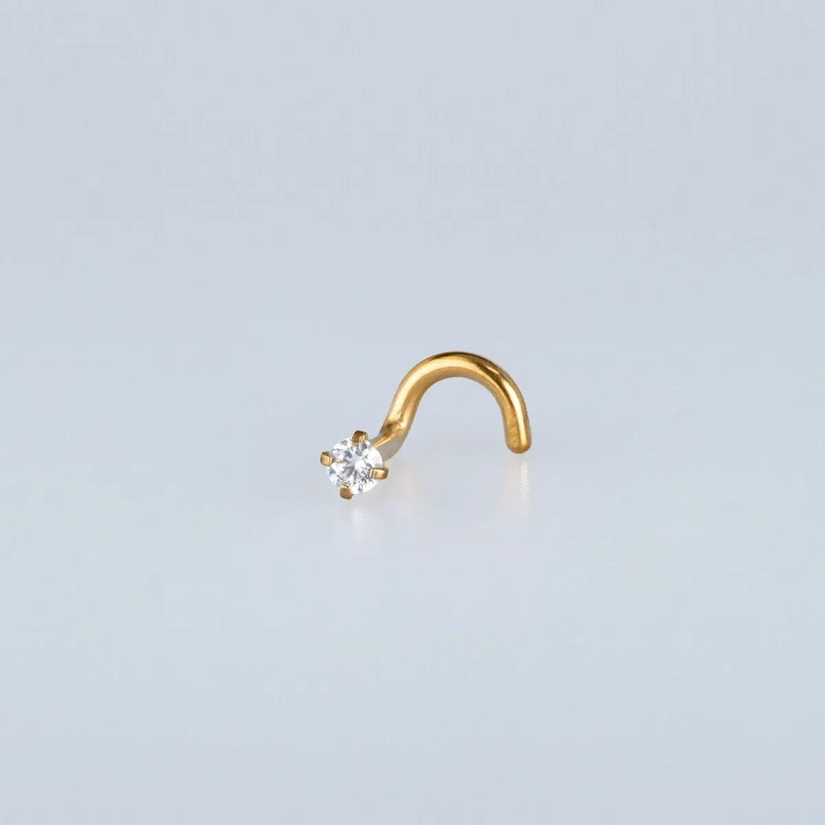Toptan Piercing Hızma Bar 1.2mm 2.5mm Taş 2.5mm Taş