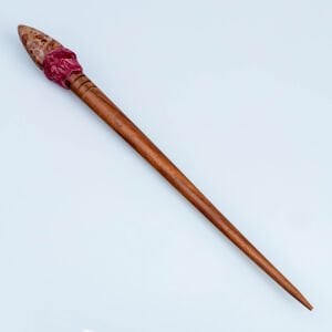 El Yapımı Doğal Taşlı Saç Çubuğu