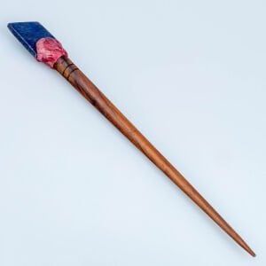 El Yapımı Doğal Taşlı Saç Çubuğu