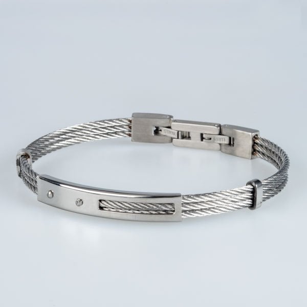 Steel Handcuff Bracelet
