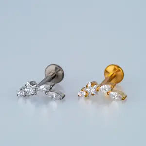 Piercing G23 Titanyum Tragus Helix Yıldız