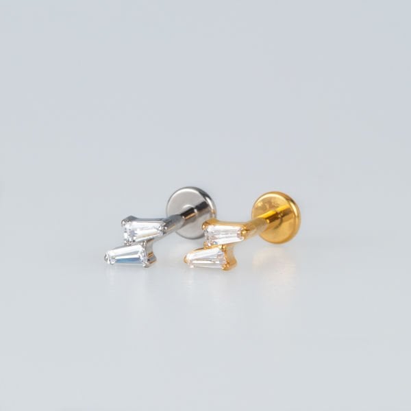 Piercing Titanium Tragus Lightning Bolt