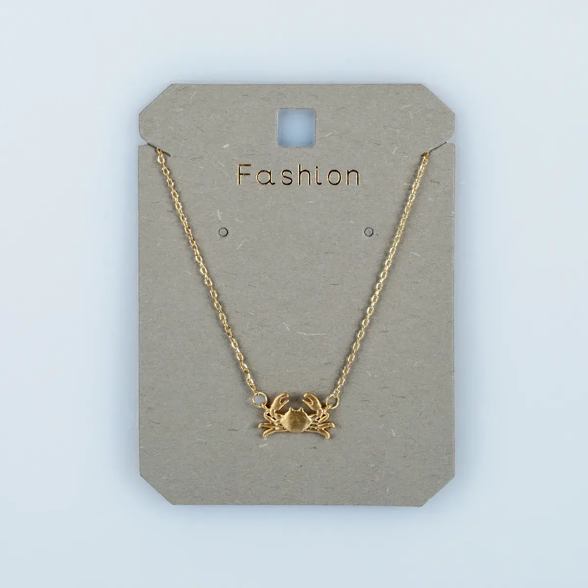 Toptan Kadın Vos Jewelry 14K Altın Kaplama Yengeç Kolye