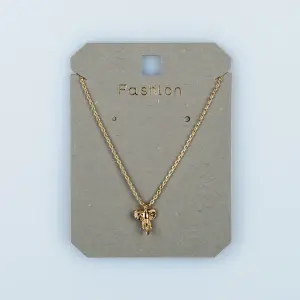Toptan Kadın Vos Jewelry 14K Altın Kaplama Fil Kolye