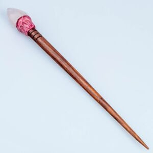 El Yapımı Doğal Taşlı Saç Çubuğu