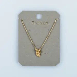 Toptan Kadın Vos Jewelry 14K Altın Kaplama Koala Kolye