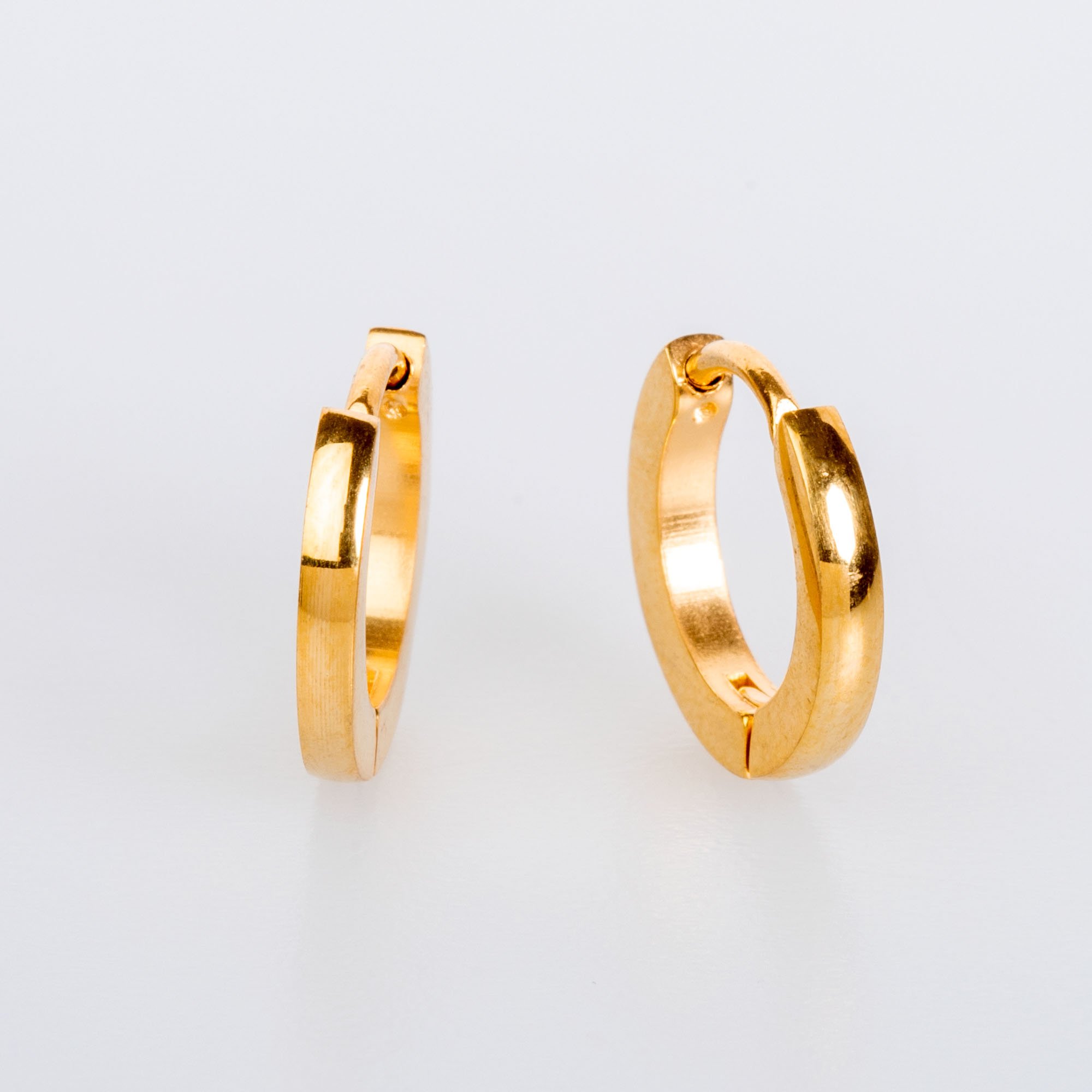 Çelik Küpe 2.5X8mm 5 renk- Çift Sarı