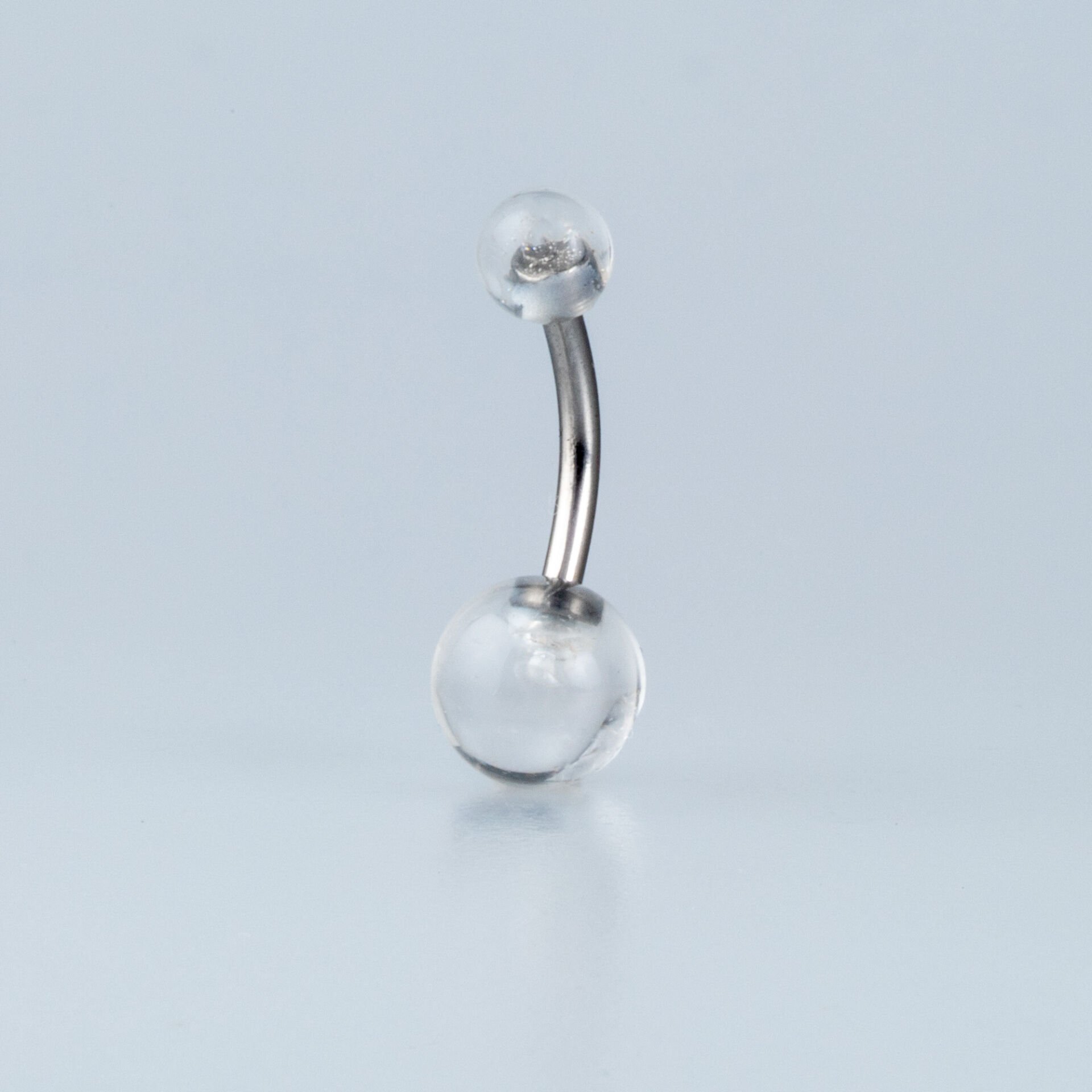 Piercing Doğal Taş Göbek Kiristal Kuars