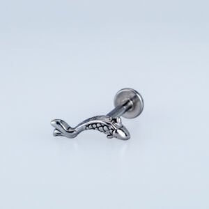 Piercing Çelik Gotik Tragus Balık