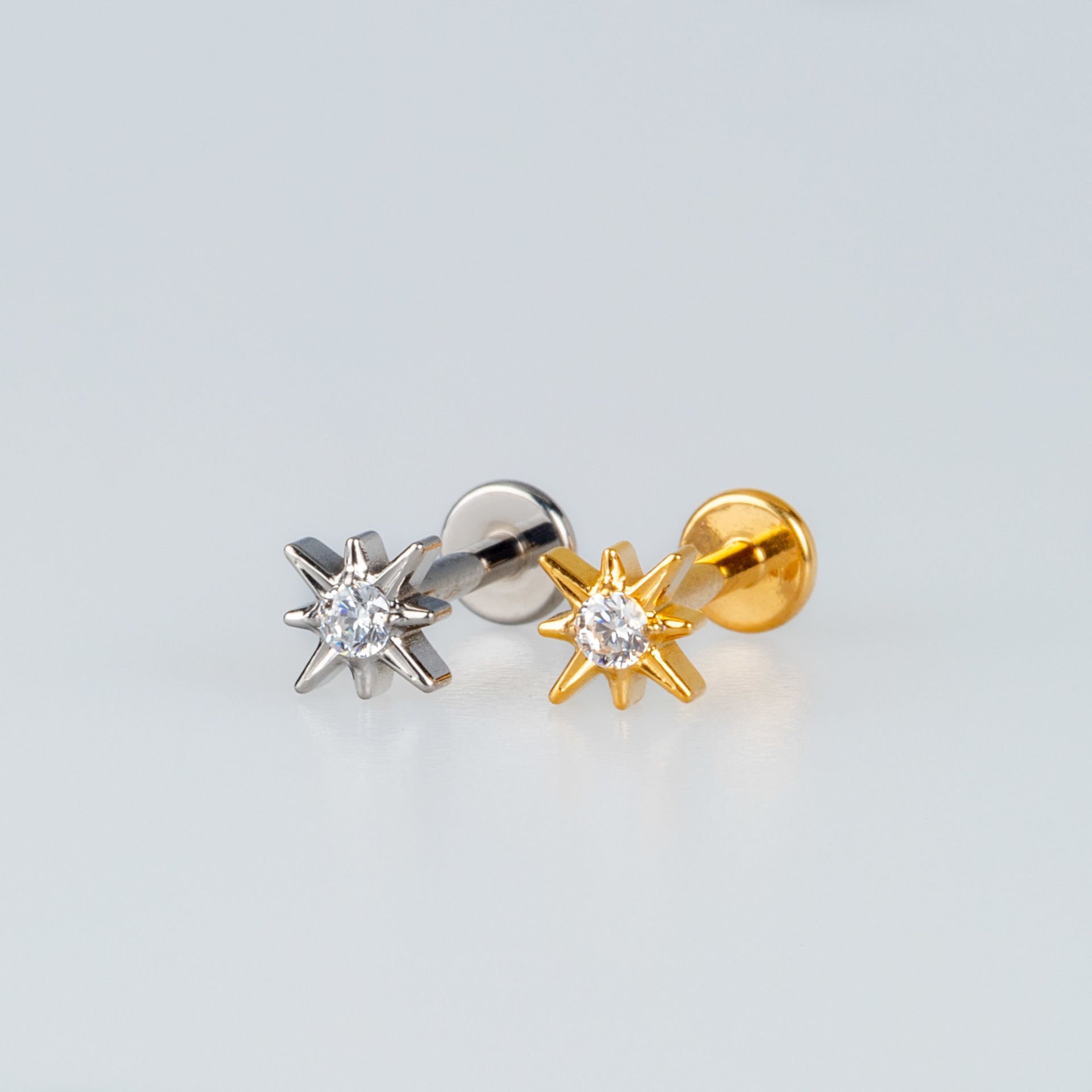 Piercing Titanyum Tragus Yıldız
