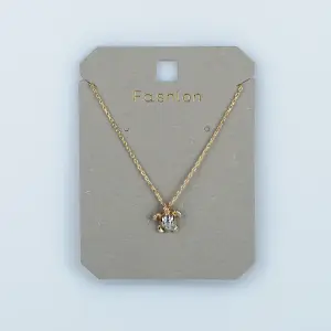 Toptan Kadın Vos Jewelry 14K Altın Kaplama Kaplumbağa Kolye