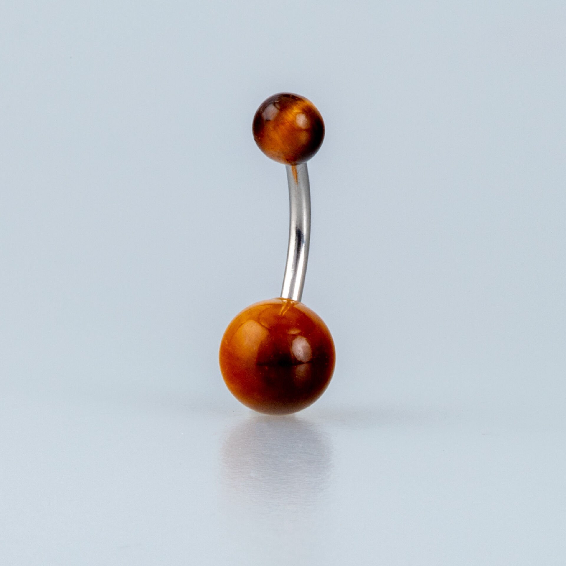 Piercing Doğal Taş Göbek Kaplan Gözü