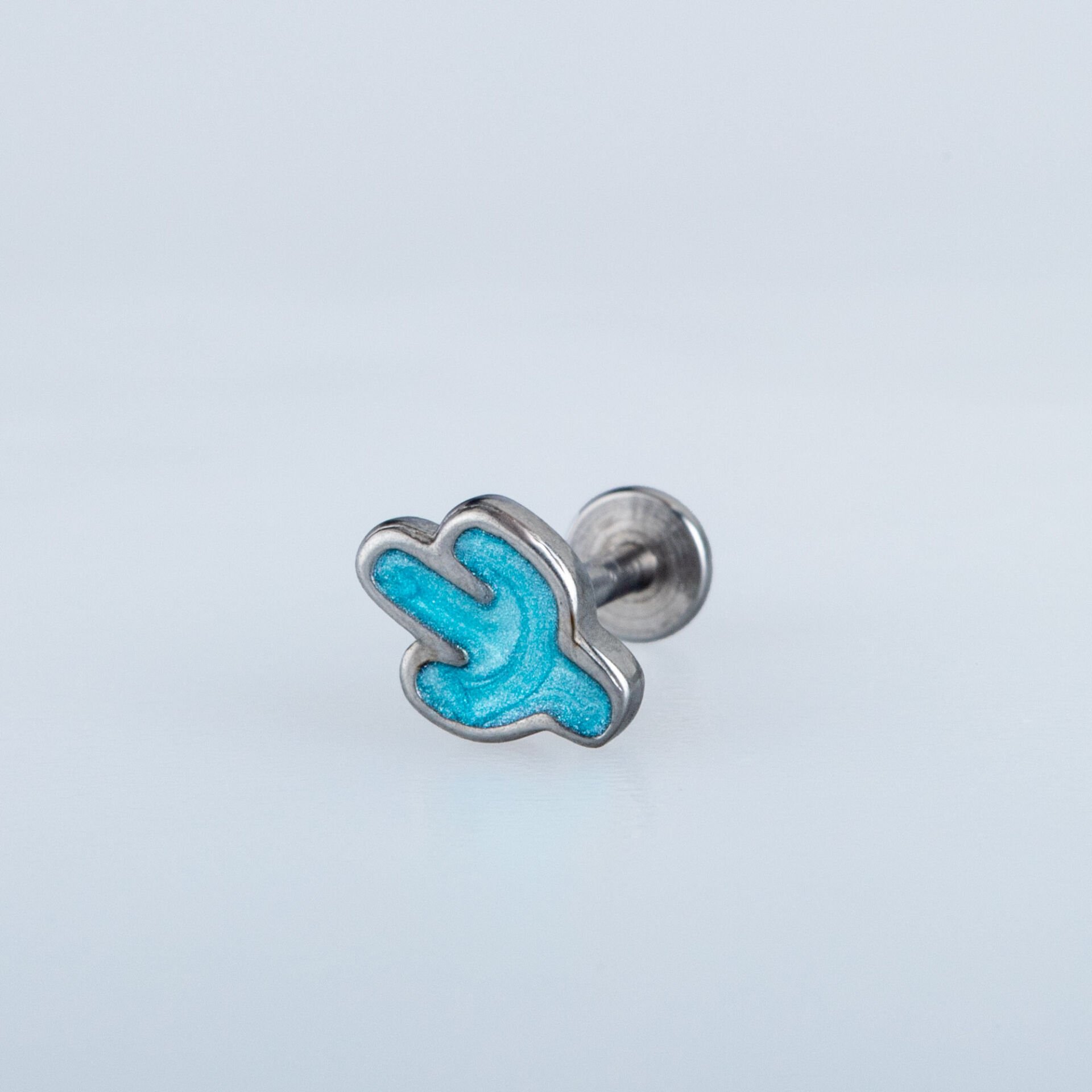 Piercing Çelik Tragus Kaktüs