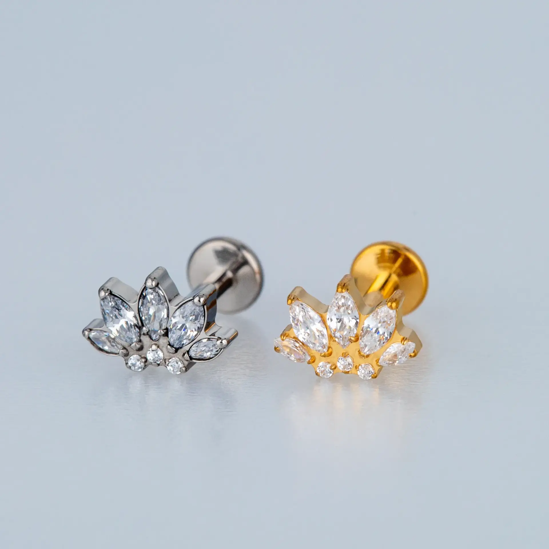 Piercing G23 Titanyum Tragus Lotus