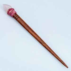 El Yapımı Doğal Taşlı Saç Çubuğu