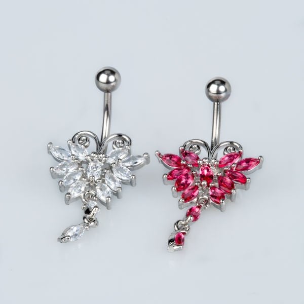 Piercing Göbek Kelebek