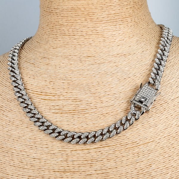 Chain Necklace Stone 10mm