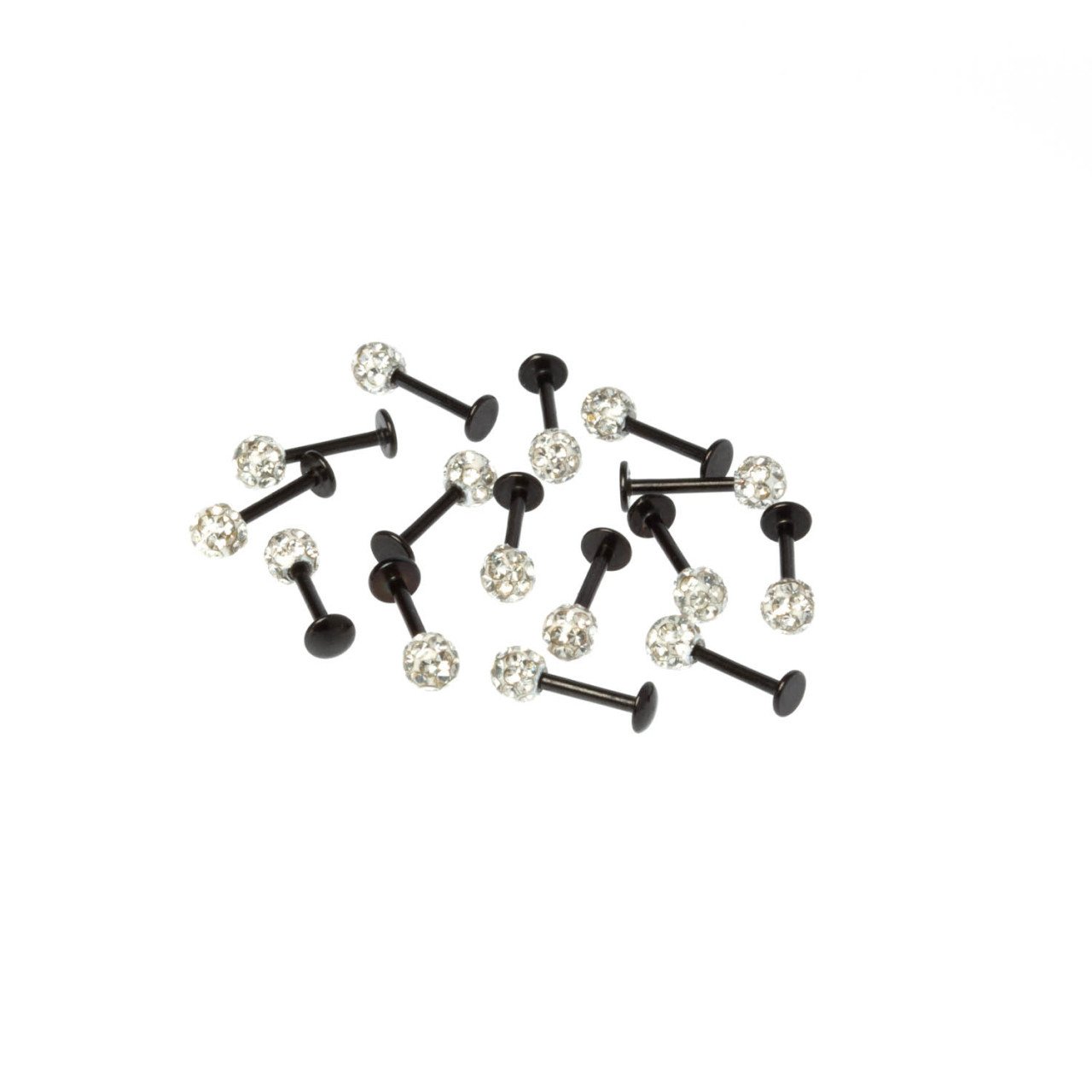 Piercing Labret Şambala Mumlu 4mm Top