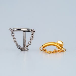 Piercing Titanyum Zincirli Tragus Helix