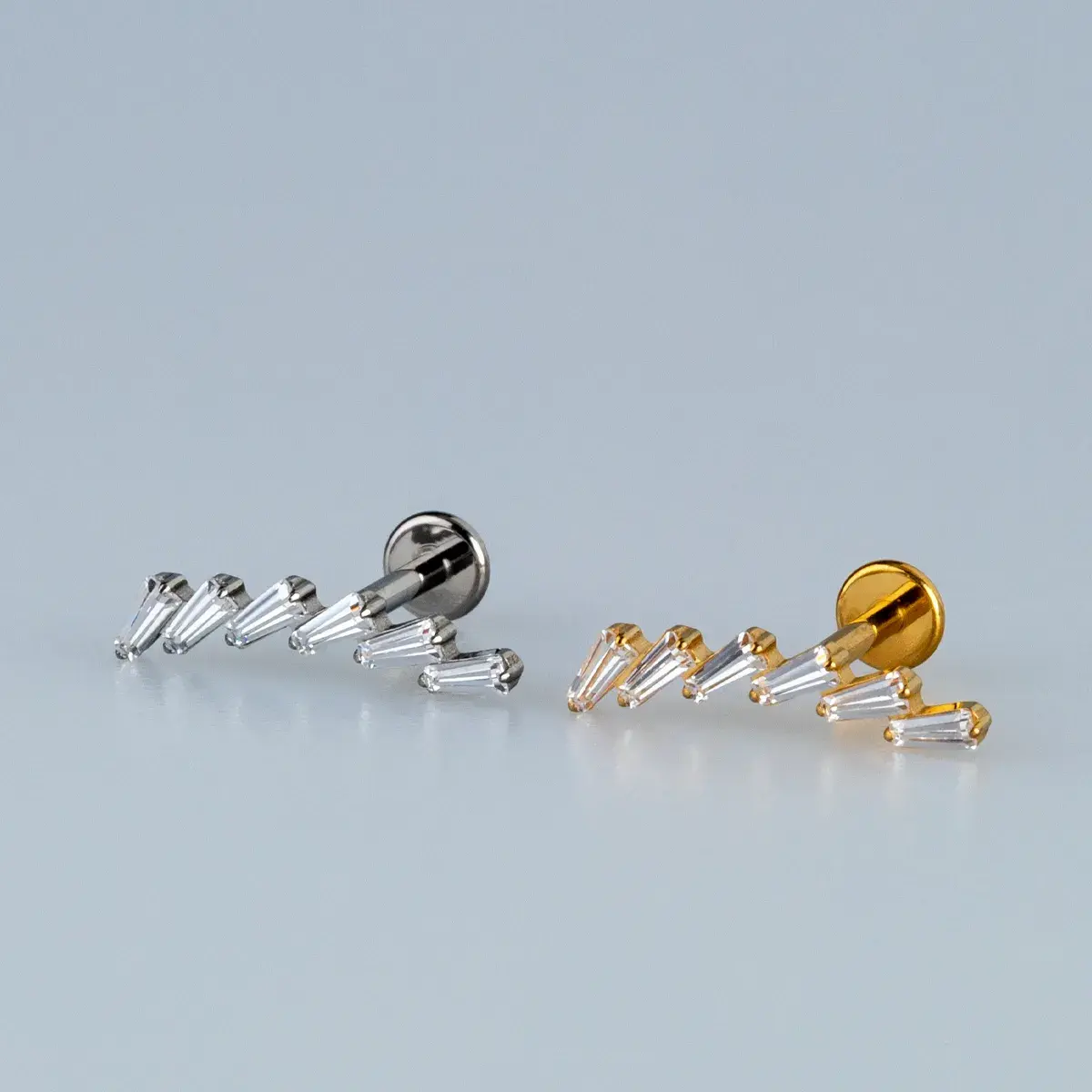 Toptan G23 Titanyum Altılı Baget Piercing