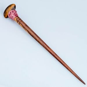 El Yapımı Doğal Taşlı Saç Çubuğu