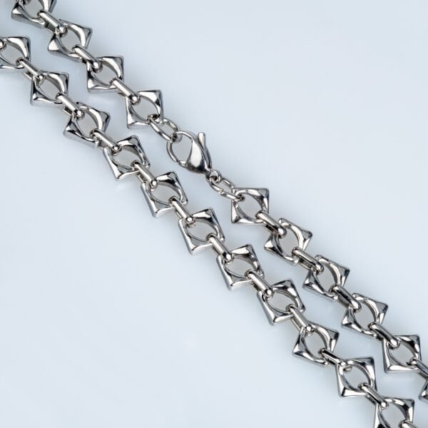 قلادة سلسلة فولاذية 10 ملم