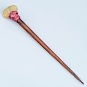 El Yapımı Doğal Taşlı Saç Çubuğu