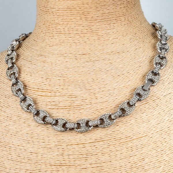 Chain Necklace Stone 12