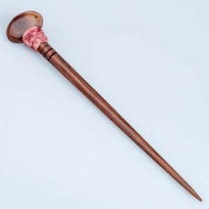 El Yapımı Doğal Taşlı Saç Çubuğu