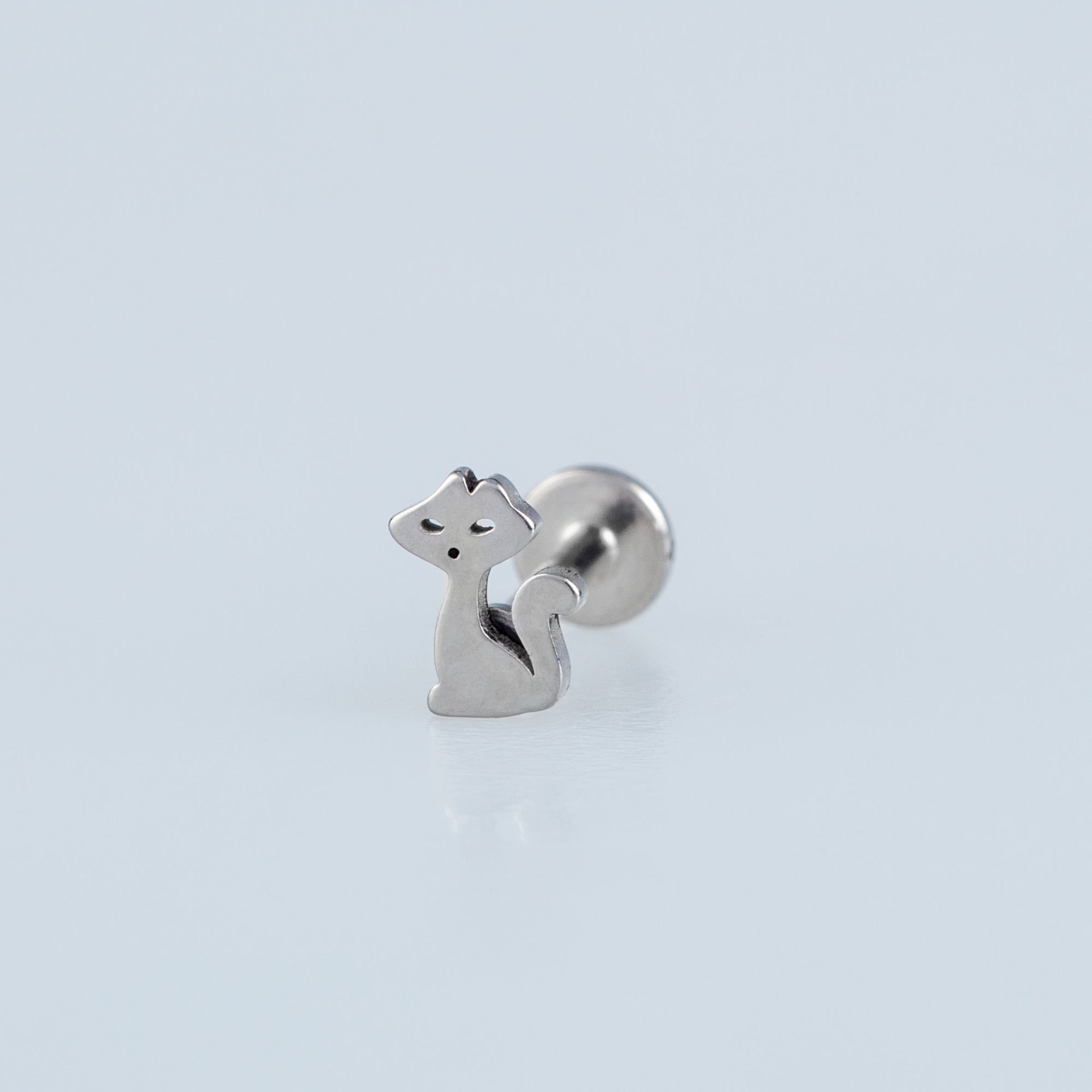 Piercing Çelik Tragus Kedi