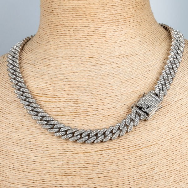 Chain Necklace Stone 12