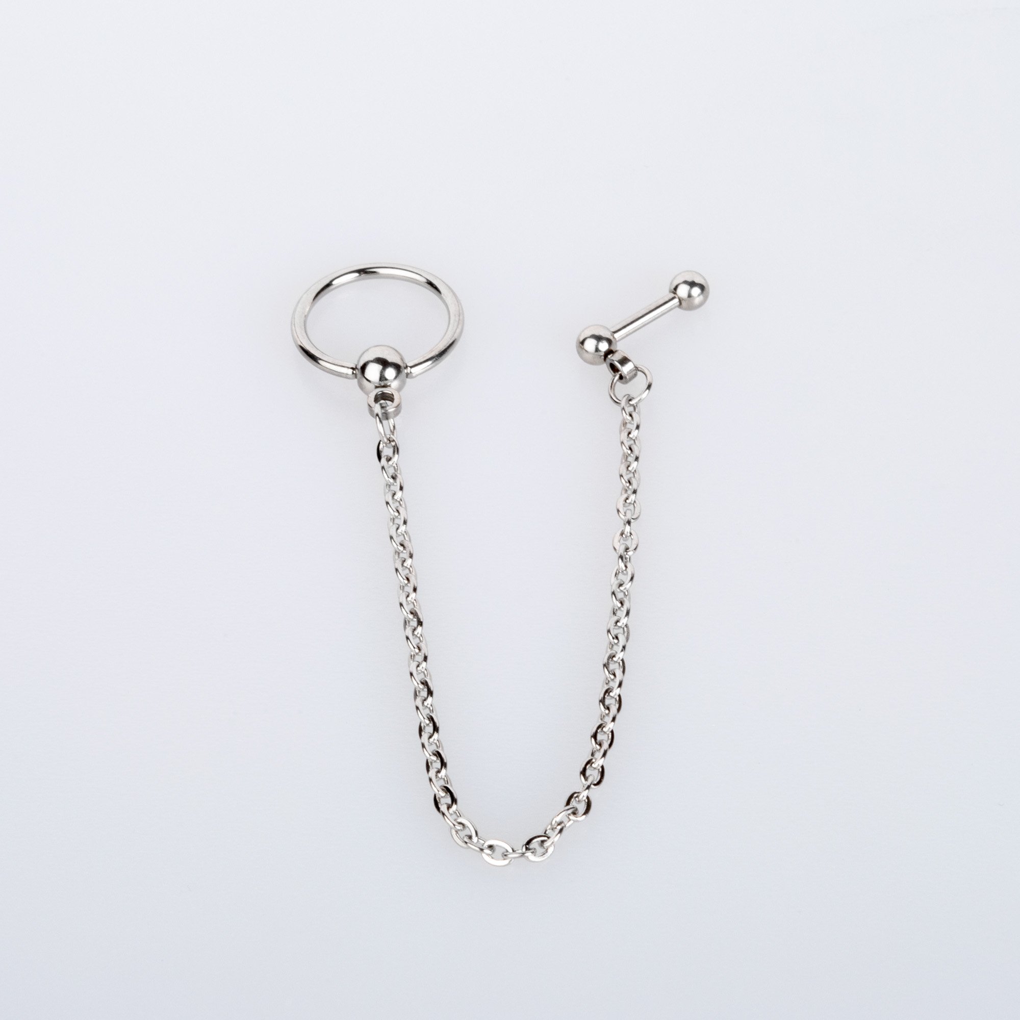 Piercing Cartilage Chain Hanging Ring