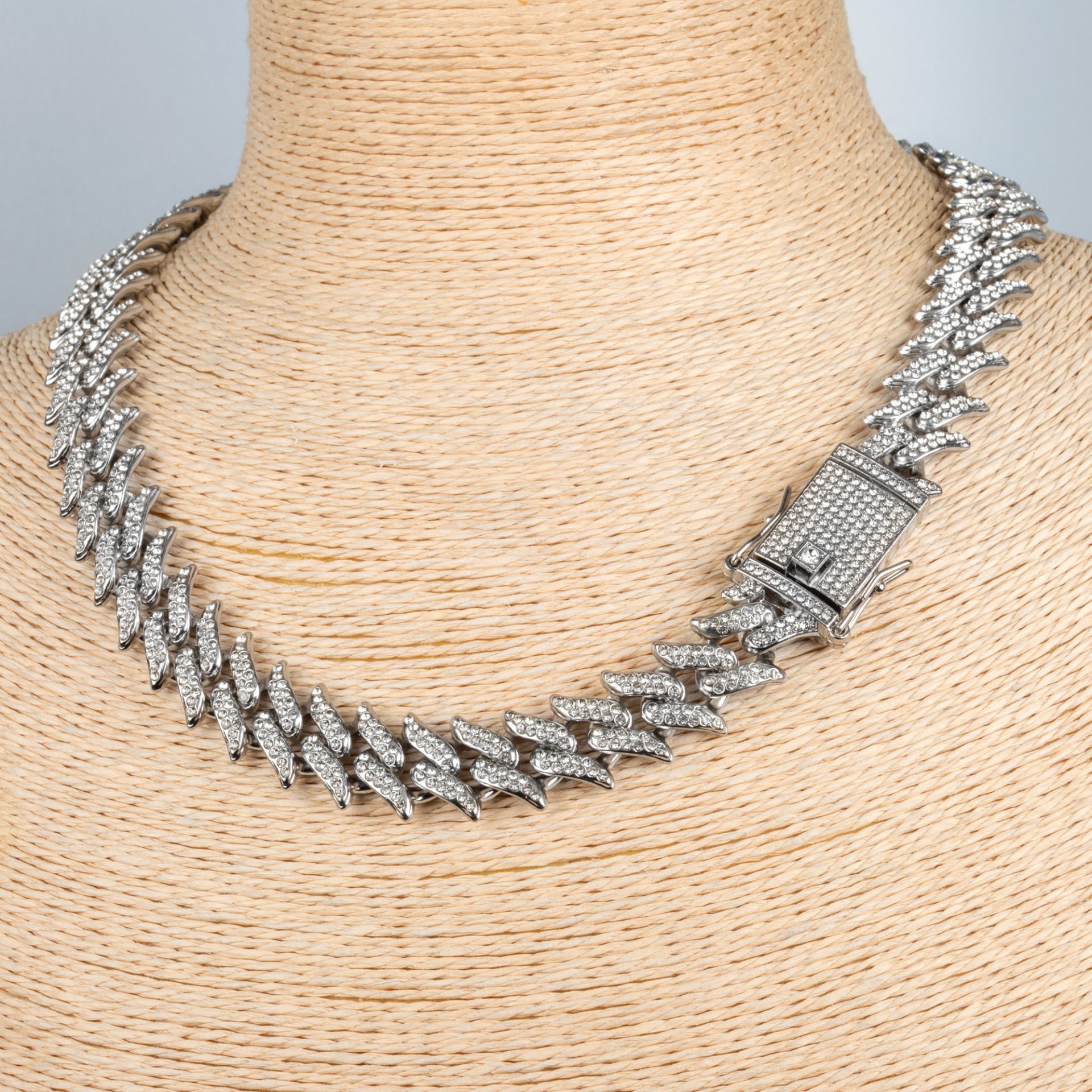 Chain Necklace Stone 14